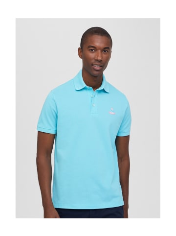 Faconnable Polo in Blau
