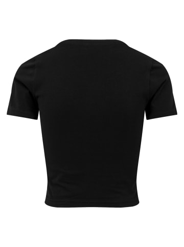 Mister Tee Cropped Tee in black