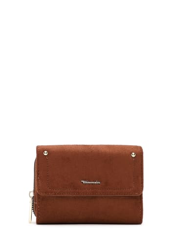 Tamaris Geldbörse TAS Marina Suede in cognac