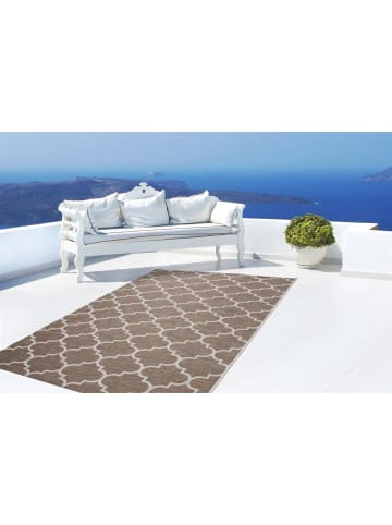 Flachgewebe Teppich Ina Batu in Beige