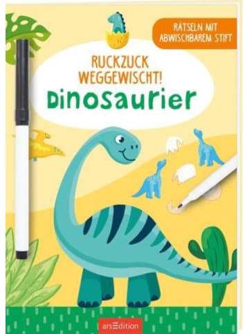 ars edition Buch - Ruckzuck weggewischt! Dinosaurier