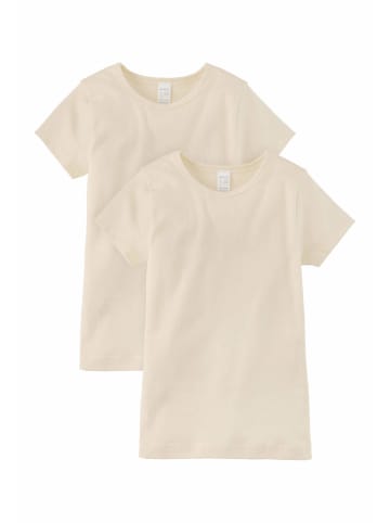 Hessnatur Kurzarmhemd PureNature 2er-Set in natur