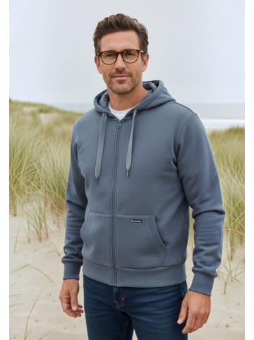 salzhaut Sweatjacke BREKER Jeans Blue