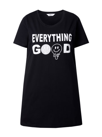 Angel of Style Longshirt in schwarz