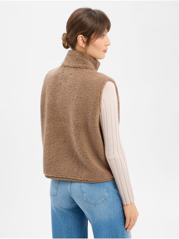 SAMSOE & SAMSOE Weste Safrost in taupe - 0002