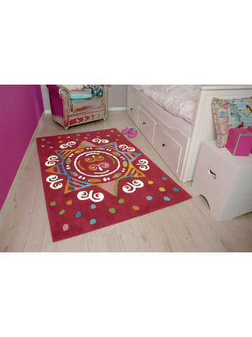 Teppich Boss Kurzflor Teppich Said Glowy 3145 - Rot