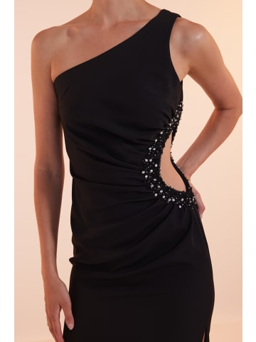 Unique Kleid Sparkling Elegance Dress in Black