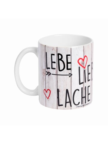 United Labels The Peanuts Tasse Snoopy - Lebe, Liebe, Lache  320 ml in Mehrfarbig