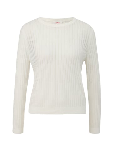 s.Oliver Strickpullover in 0210_ecru