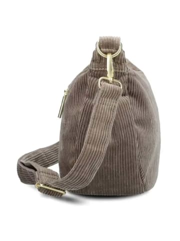 Zwei Mademoiselle M70 - Umhängetasche 34 cm (cord-wood) in cord-mocca