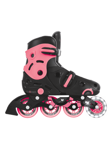 GLOBBER GO SKATES verstellbare Inlineskates in coral pink, Gr. 34-37