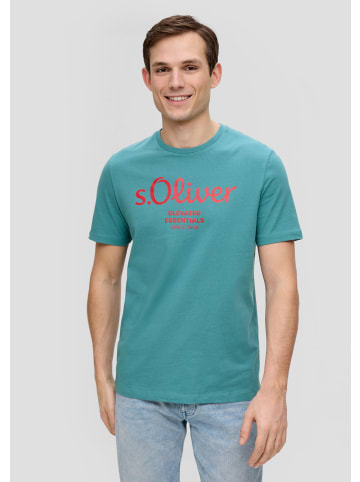 s.Oliver T-Shirt in 65D1_petrol