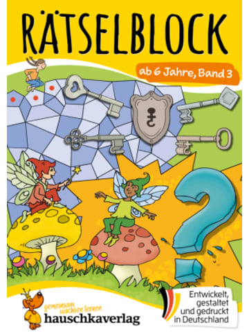 Hauschka Buch - Rätselblock ab 6 Jahre - Band 3