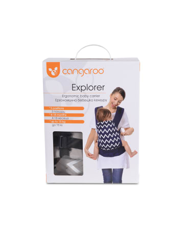 Cangaroo Babytrage Explorer 3 in 1 in grau