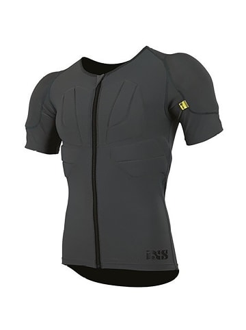 IXS CARVE JERSEY UPPER BODY PROTECTIVE in Steingrau