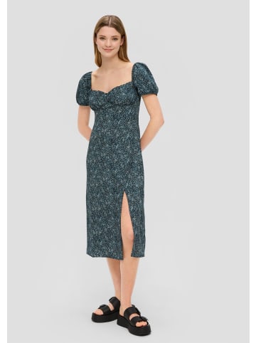 QS Kleid in 67A3_petrol