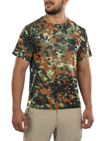 Normani Outdoor Sports Herren Tactical T-Shirt Tropen in Flecktarn