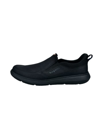Bugatti Slip on in schwarz