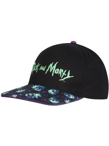 Rick and Morty Cap "Neon Logo Cap" in Schwarz