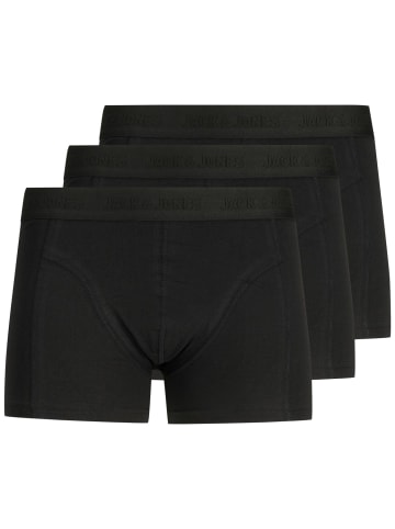 Jack & Jones Boxershorts 'Waistband' in schwarz