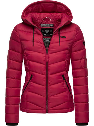 Marikoo Steppjacke Kuala in Fuchsia2