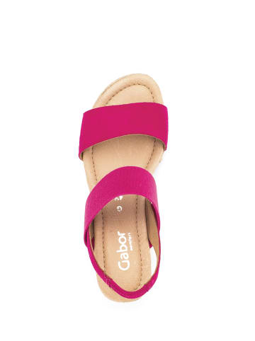 Gabor Comfort Keilsandalette in pink