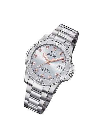 Jaguar Analog-Armbanduhr Jaguar Cosmopolitan silber mittel (ca. 34mm)