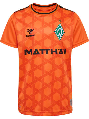 Hummel Hummel T-Shirt Wer 23/24 Fußball Kinder Schnelltrocknend in ORANGE TIGER