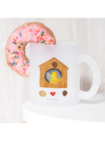Mr. & Mrs. Panda Tee Tasse Vogel Haus ohne Spruch in Transparent