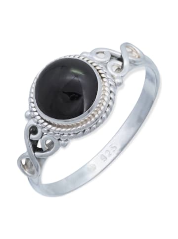 mantraroma 925er Silber - Ringe mit Onyx