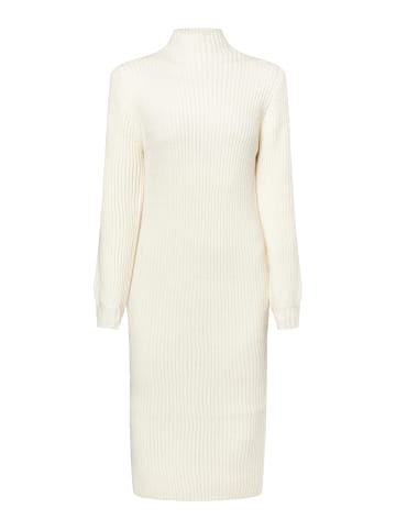 DreiMaster Damen Strickkleid in Wollweiss
