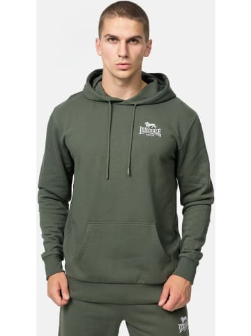 Lonsdale Hoodie "Talmine" in Grün