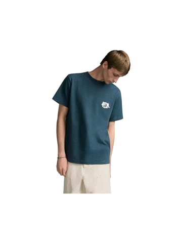 Dior Charm T-Shirt Blau