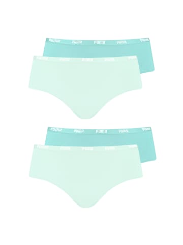 Puma 4er Pack Hipster in Mint