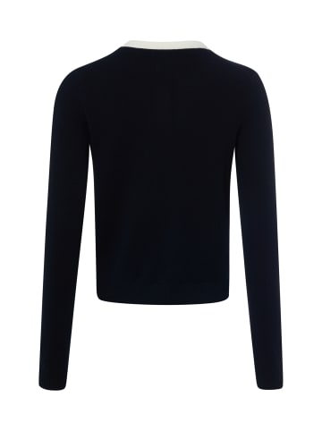 Marie Lund Strickjacke in marine - 0003