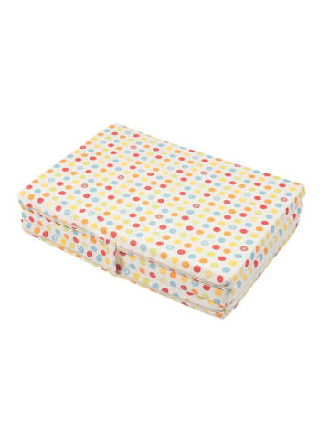 Joyfill Kinder Reisematzratze "Dots bunt" in Bunt - 120x60x4cm