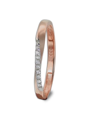 GoldDream 333 Rosegold - 8 Karat Damen Ringe Swing Fingerring  56 (17,8)