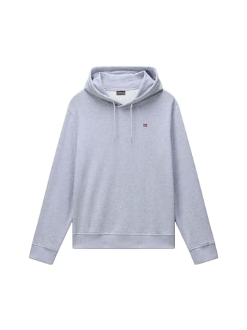 Napapijri Kapuzenpullover BALIS H in Grey Melange