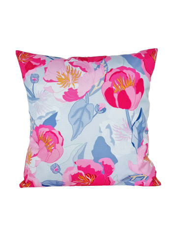 JACK 1 x Outdoor Kissenhülle 45x45cm Motiv Wasserblumen