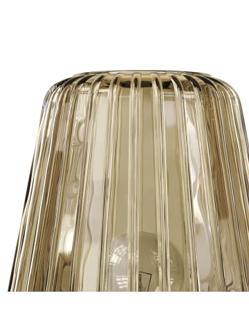 home24 Tischleuchte Turku in Bernstein