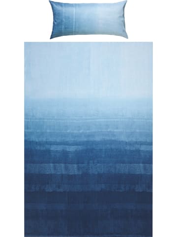 Erwin Müller Mako-Satin Bettwäsche in dunkelblau