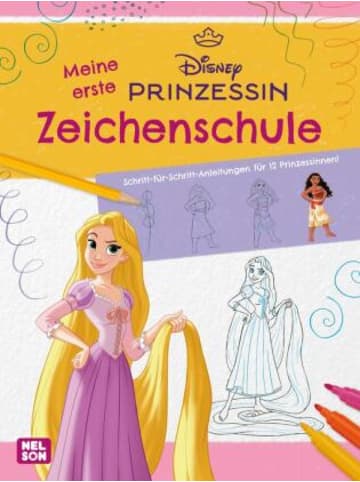 Nelson Buch - Disney Prinzessin: Meine erste Zeichenschule