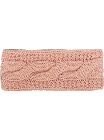 styleBREAKER Strick Stirnband in Rose