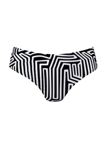 ROSA FAIA Bikini-Slip / Unterteil Shining Lines in Schwarz