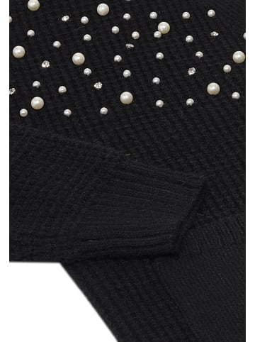 caissa Damen Strickjacke in Schwarz