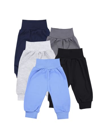 TupTam Baby Pumphose 5er Pack in grau/schwarz