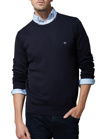 FYNCH-HATTON V-Pullover für Herren in blau