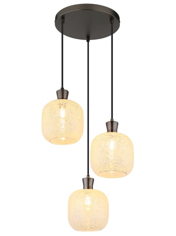 Globo lighting Hängeleuchte "BROKANA" in black