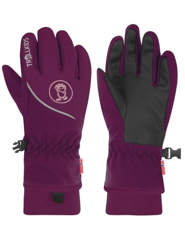 Trollkids Handschuhe "Trolltunga" in Pflaume