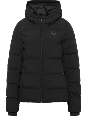 myMo Winterjacke in Schwarz